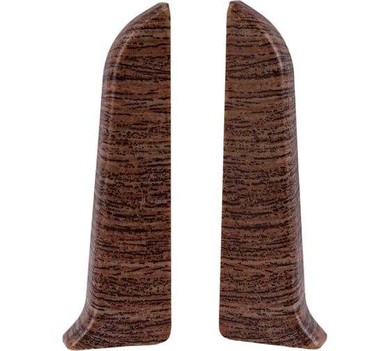 Изображение товара Торцевые заглушки для плинтуса IDEAL Классик 70 мм, 292 орех миланский К-П70-Тп-Ф1 292 ОРХ МИЛ