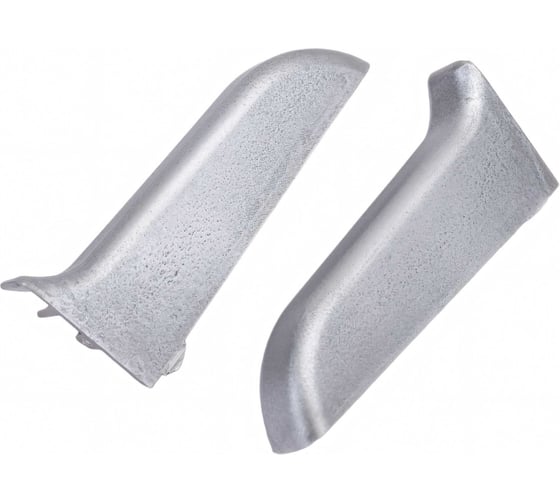 Изображение товара Торцевые для плинтуса Ideal 55мм Классик 081 серебристый К-П55-Тп-Ф1 081 СРБ