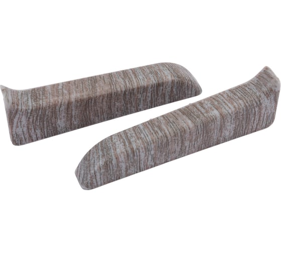 Изображение товара Торцевые заглушки для плинтуса IDEAL Классик 70 мм, 210 дуб пепельный К-П70-Тп-Ф1 210 дуб ПЕП