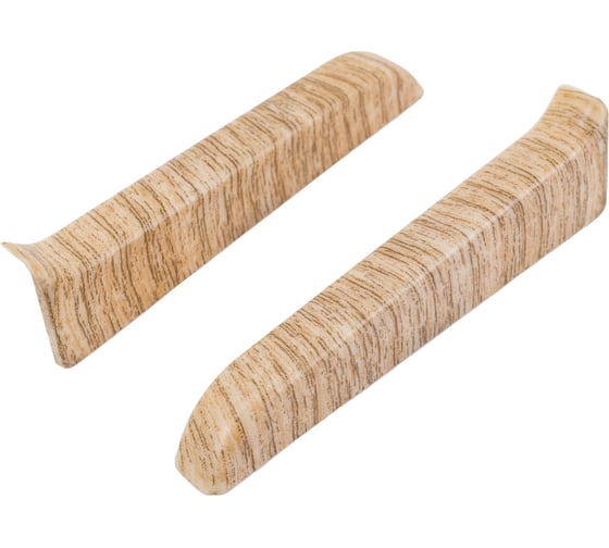 Изображение товара Торцевые заглушки для плинтуса IDEAL Классик 85 мм, 213 дуб северный К-П85-Тп-Ф1 213 дуб СЕВ