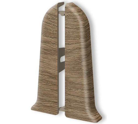 Изображение товара Торцевые заглушки для плинтуса IDEAL Классик 85 мм, 292 орех миланский К-П85-Тп-Ф1 292 ОРХ МИЛ