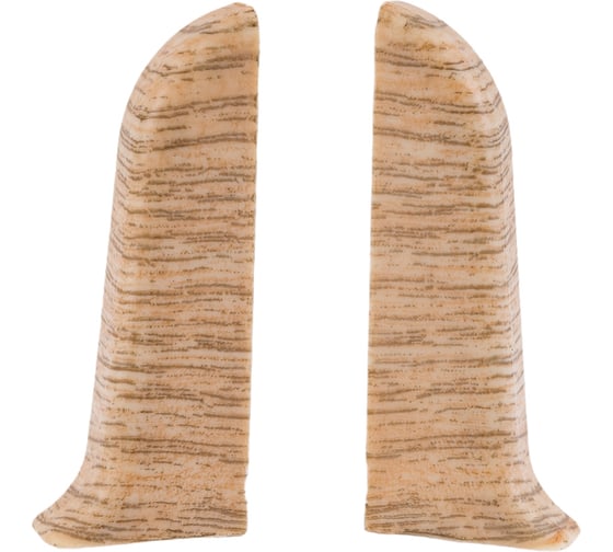 Изображение товара Торцевые заглушки для плинтуса IDEAL Классик 55 мм, 213 дуб северный К-П55-Тп-Ф1 213 дуб СЕВ