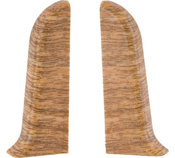 Изображение товара Торцевые заглушки для плинтуса IDEAL Классик 55 мм, 272 сосна золото К-П55-Тп-Ф1 272 СОС ЗЛТ