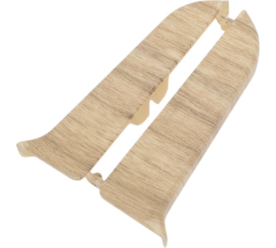 Изображение товара Торцевые заглушки для плинтуса IDEAL Классик 70 мм, 263 клен северный К-П70-Тп-Ф1 263 КЛН СЕВ