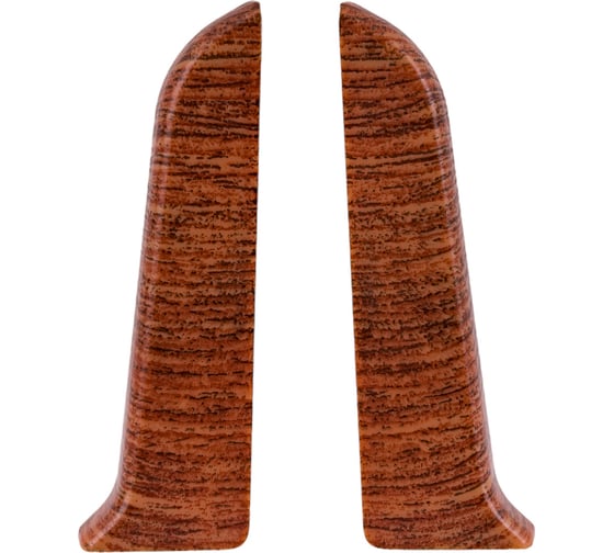 Изображение товара Торцевые заглушки для плинтуса IDEAL Классик 70 мм, 341 ольха К-П70-Тп-Ф1 341 ОЛХ