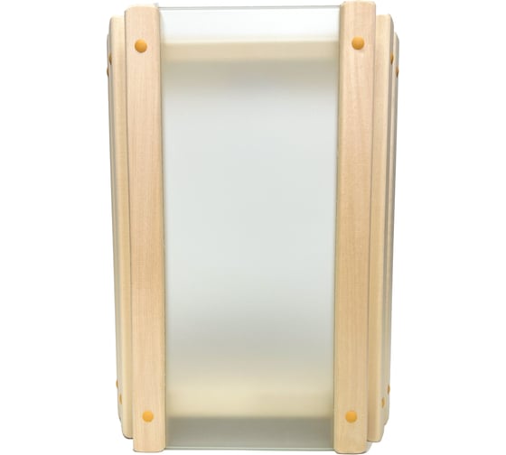 Изображение товара Абажур со стеклом Бацькина Баня Relaxing light матовое, 40x30x10 см 30778