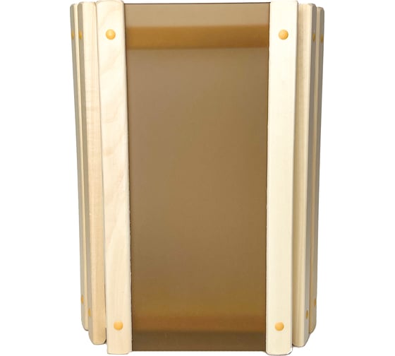 Изображение товара Абажур со стеклом Бацькина Баня Relaxing light бронза, 40x30x10 см 30777