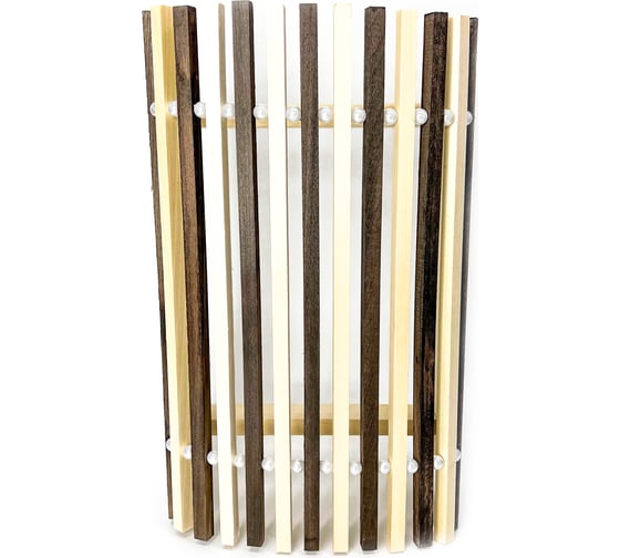 Изображение товара Прямой настенный абажур Бацькина баня Zebra thin rail 35x21.5x12 см 30772