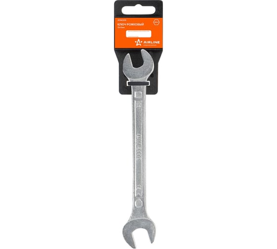 Изображение товара Рожковый ключ Airline 10x13 мм, пластиковый подвес ATAK005