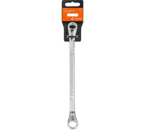 Изображение товара Накидной ключ Airline с изгибом, 14x15 мм, пластиковый подвес ATAH005