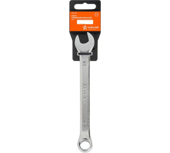 Изображение товара Комбинированный ключ Airline 12 мм, пластиковый подвес ATAF007