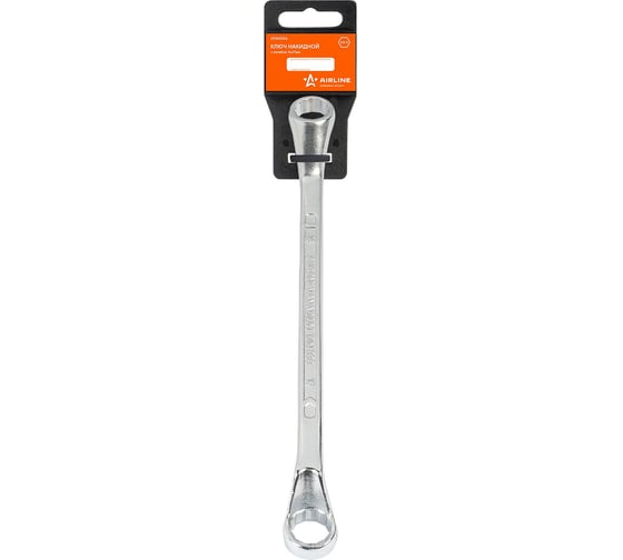 Изображение товара Накидной ключ Airline с изгибом, 16x17 мм, пластиковый подвес ATAH006