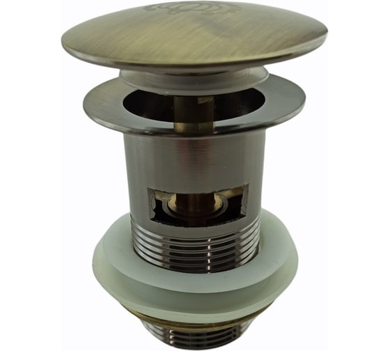 Изображение товара Донный клапан нажимной для раковины GRIALE DK-808D