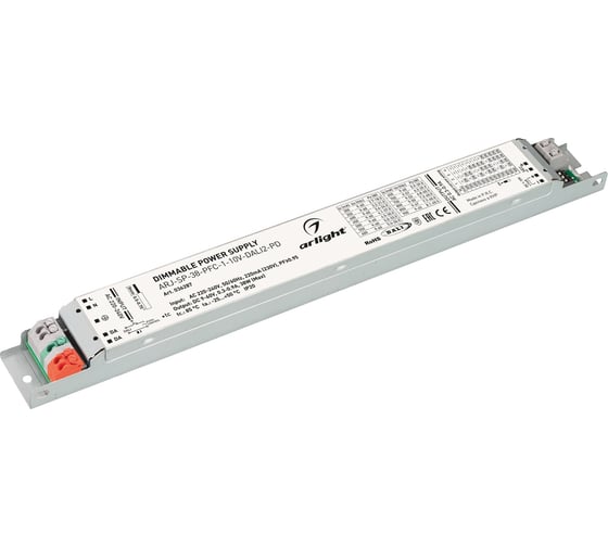 Изображение товара Блок питания Arlight ARJ-SP-38-PFC-1-10V-DALI2-PD 036287