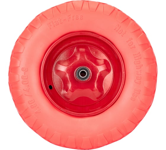 Изображение товара Полиуретановое колесо 4.80/4.00-8 (3.50-8) d16мм LWI LWI39-16ПУ