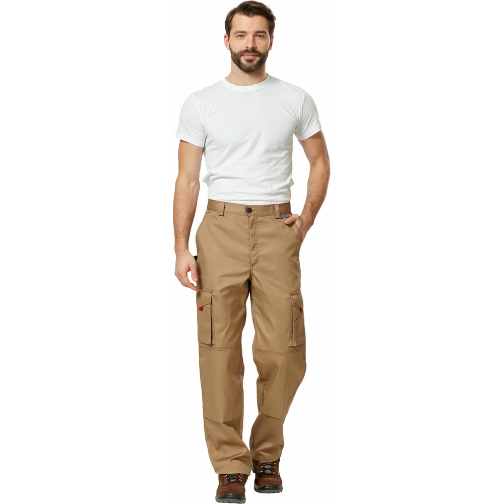 Изображение товара Брюки экспедитора Рольф 1 - 44-46 бежевые, водоотталкивающая пропитка