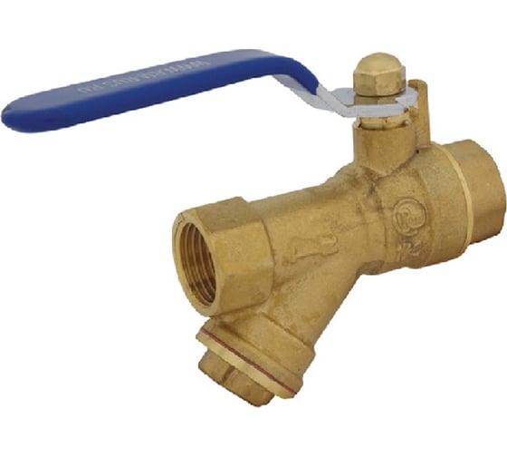 Изображение товара Шаровой кран с фильтром RM 1/2 муфтовый Ду15 Ру30 RM-12FFLF