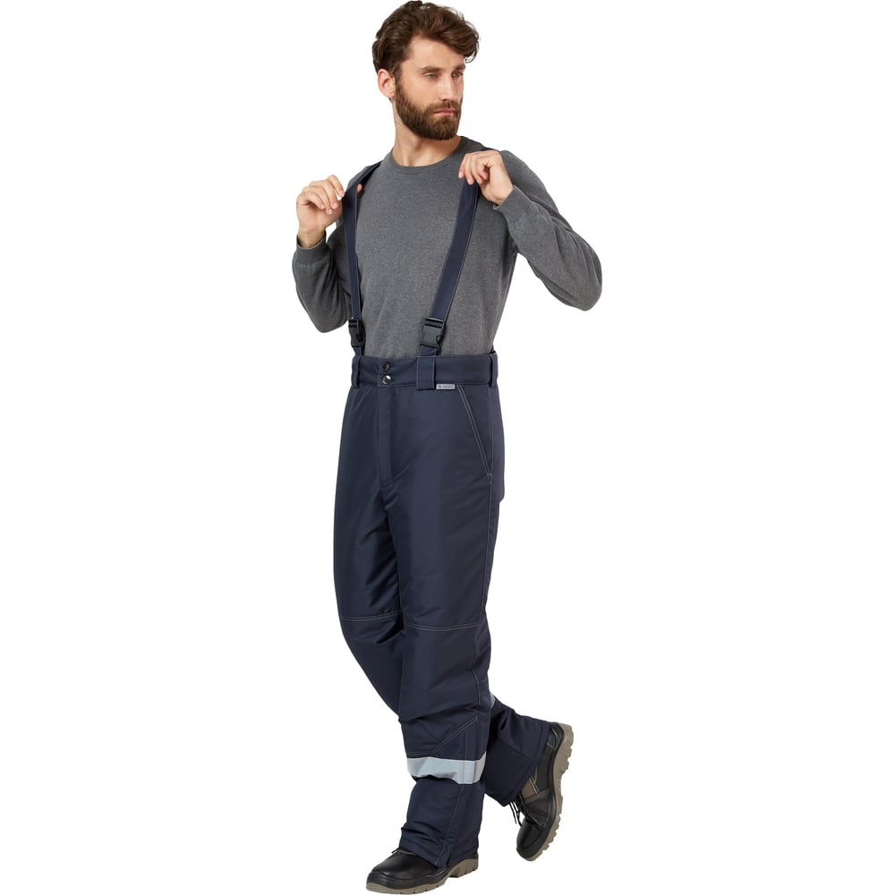 Изображение товара Брюки эксперт Спецодежда Сунтар темно-синие р.52-54 для работы в холоде