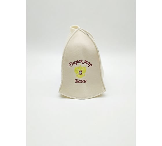 Изображение товара Шапка для бани Бацькина баня Директор бани 10020