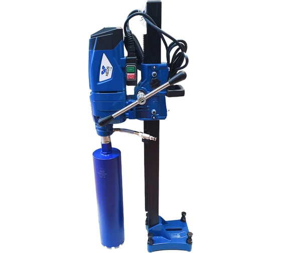 Изображение товара Установка для алмазного бурения KEOS KS-200 set (двигатель + прямая стойка) KS-200SET