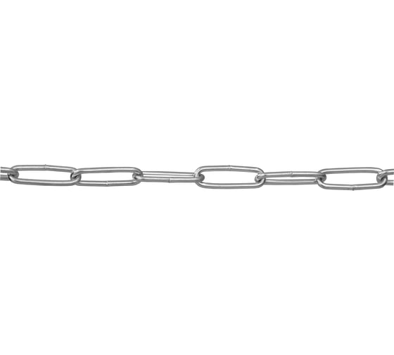 Изображение товара Длиннозвенная цепь Невский Крепеж DIN 763 4 мм, 10 м 825030
