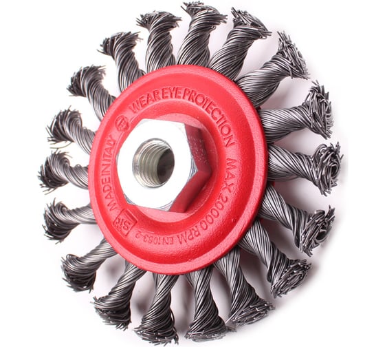 Изображение товара Дисковая щетка U100 100 мм, М14, жгутовая проволока SIT 0539