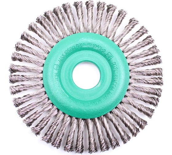 Изображение товара Дисковая щетка UZ125 125х22.2 мм, жгутовая проволока SIT 0548