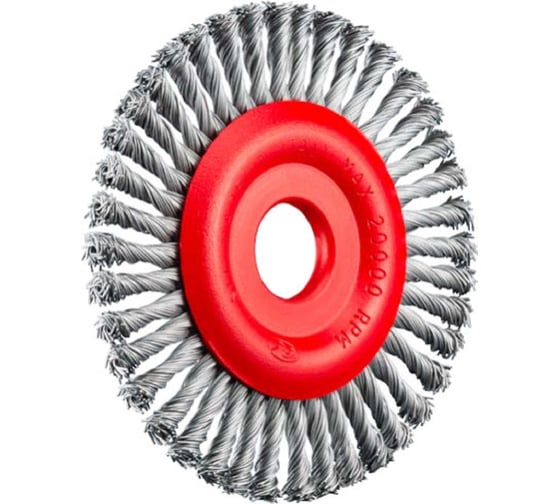 Изображение товара Дисковая щетка UZ125 125х22.2 мм, жгутовая проволока SIT 0546