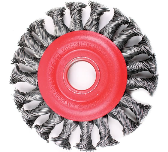 Изображение товара Дисковая щетка U115 115х22.2 мм, жгутовая проволока SIT 0501