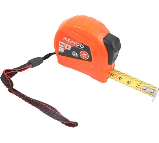 Изображение товара Измерительная рулетка KENDO 3м, 16 мм 35039