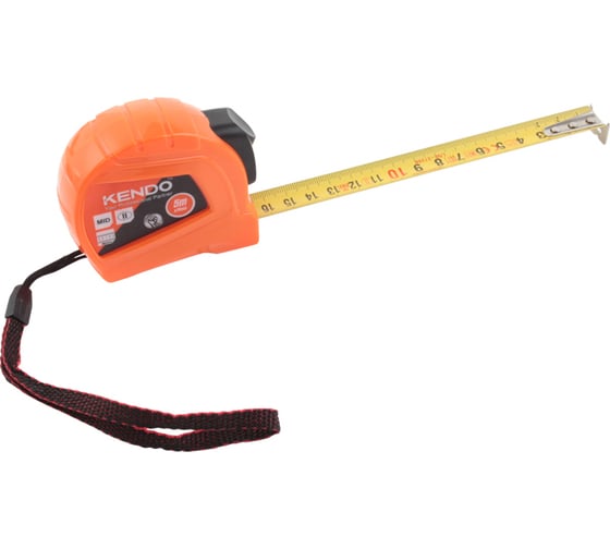 Изображение товара Измерительная рулетка KENDO 5м, 19 мм 35040
