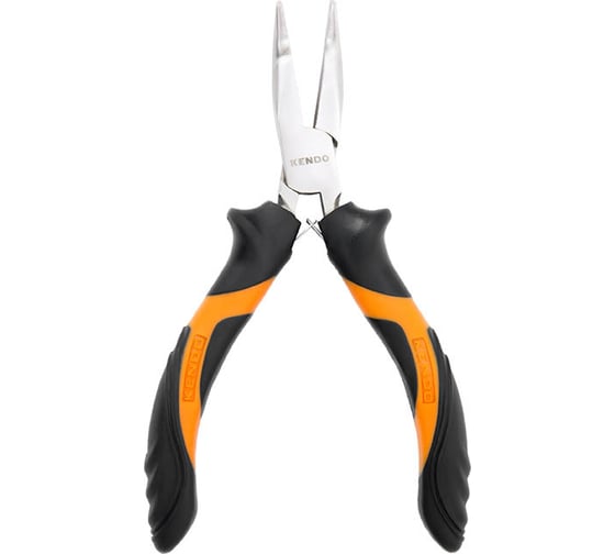 Изображение товара Длинногубцы мини KENDO изогнутые 10904