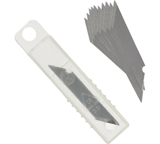 Изображение товара Сменные лезвия перовые для перового ножа-скальпеля 6 мм, 10 шт Attache Selection 280456