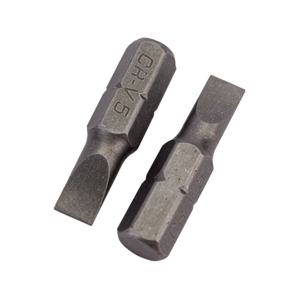 Изображение товара Биты SL 5.0х0.6 мм, 10 шт Управдом CrV233311-5-10 4100002155