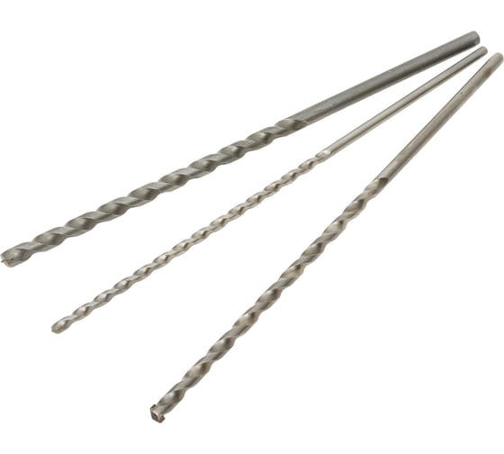Изображение товара Набор сверл по бетону 10/12/14х400 мм, с цилиндрическим хвостовиком Управдом 4100001216