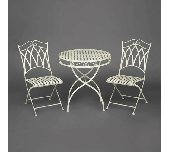 Изображение товара Комплект Tetchair Secret de Maison Monique PALLADIO стол и 2 стула PL08-8668/8669 11876