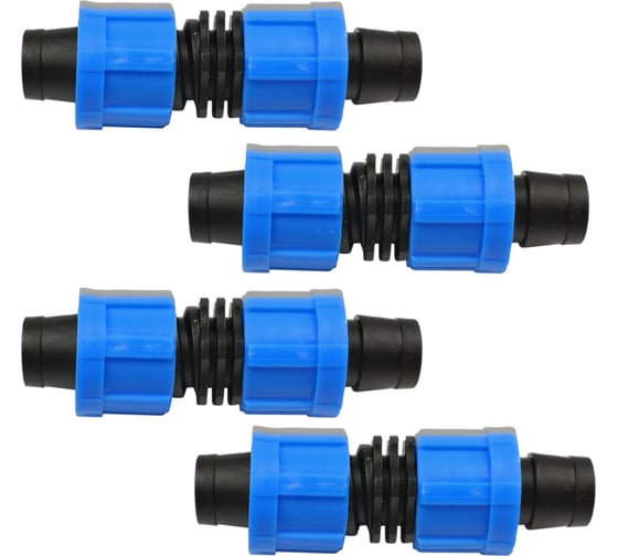 Изображение товара Ремонтное соединение для капельной ленты 16 мм Профитт 4 шт. 1648482