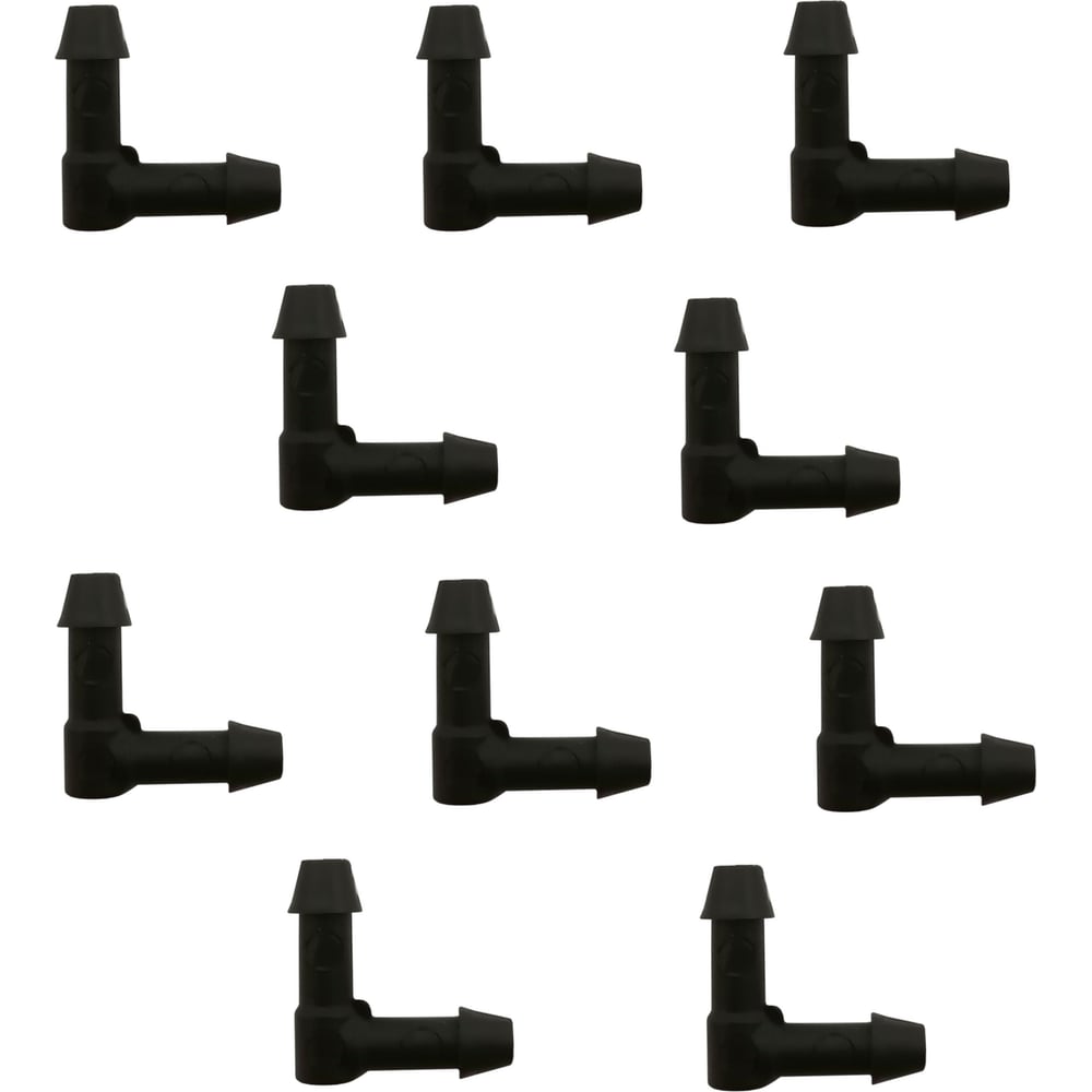 Изображение товара Уголок для микротрубки 3.5 мм Профитт 10 шт Л-образный пластиковый