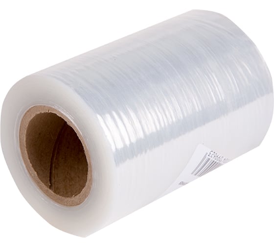 Изображение товара Стрейч пленка REXANT 100 мм х 20 мкм, вес 0,23 кг, прозрачная 19-2070-1