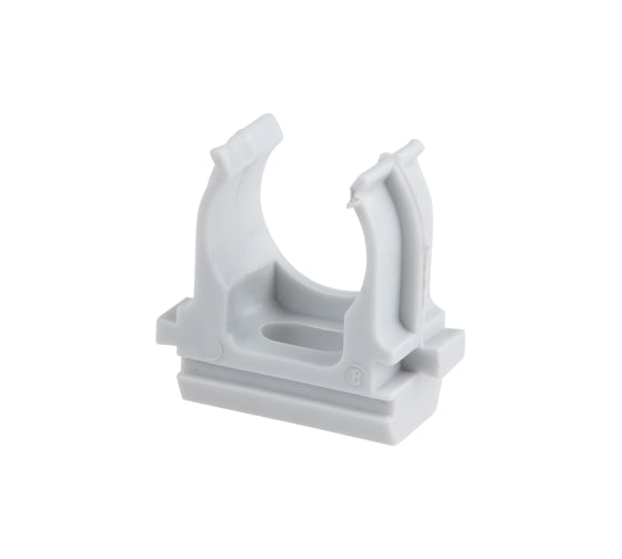 Изображение товара Крепеж-клипса для трубы ЮПИТЕР 25 мм, серый, 10 шт. JPZ4-3120-03-10