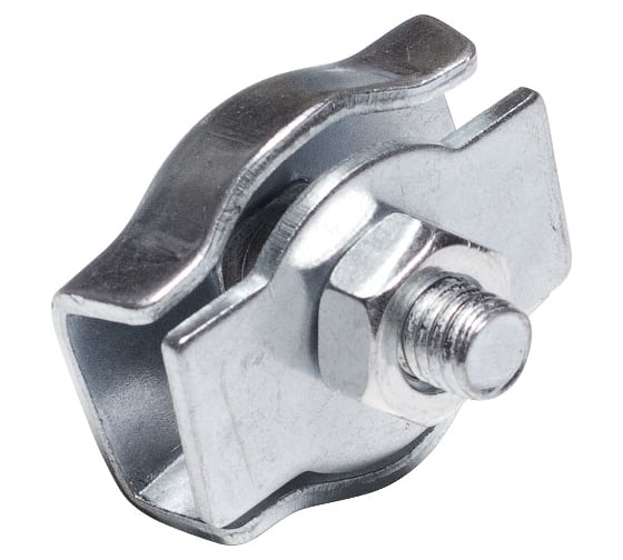 Изображение товара Одинарный зажим для стальных канатов STARFIX 8 мм, simplex, 2 шт. SMM2-88676-2