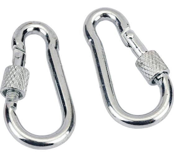 Изображение товара Карабин с фиксатором STARFIX М4, DIN 5299 D, 2 шт. SMM1-53192-2