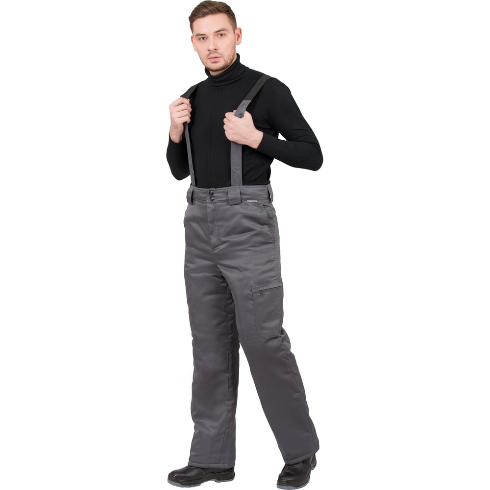 Зимние брюки Эксперт Спецодежда, размер 48-50, цвет серый
