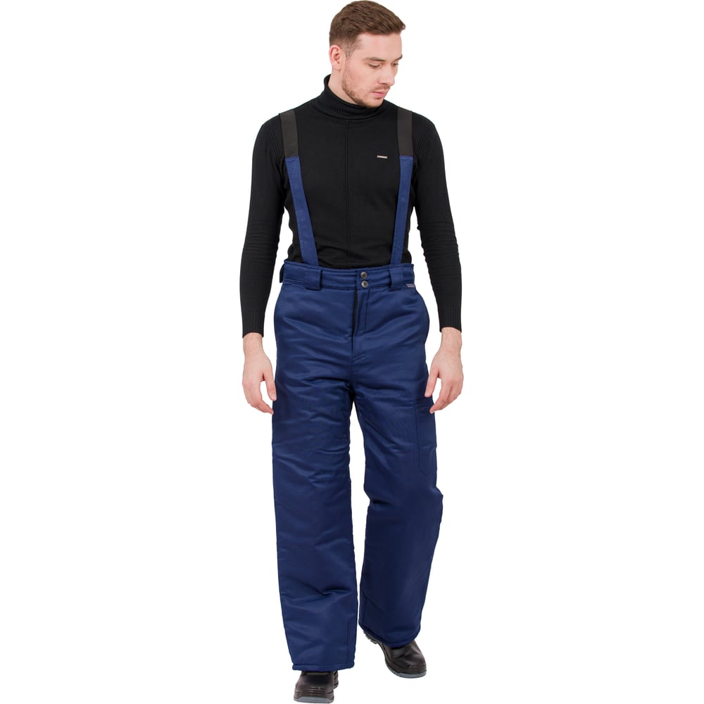 Зимние брюки Эксперт Спецодежда, размер 68-70, цвет темно-синий