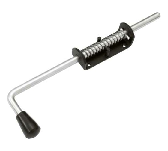 Изображение товара Пружинный засов Домарт (110) 330 мм, черный 170932