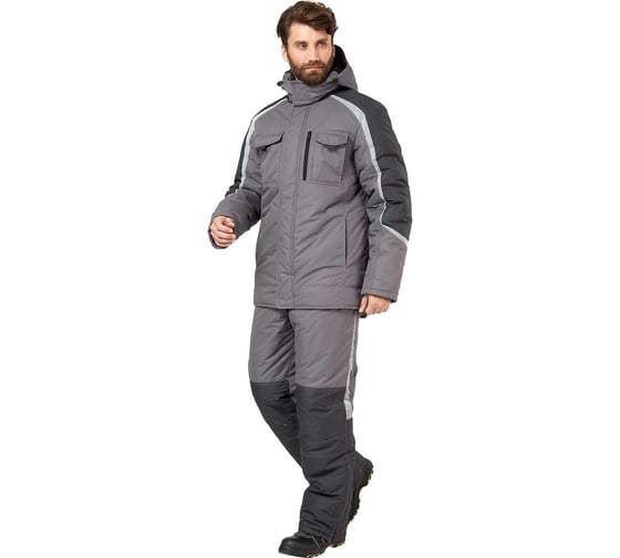 Изображение товара Костюм Эксперт Спецодежда Филигир, серый/темно-серый, зимний, р. 56-58, рост 182-188 6446000031684