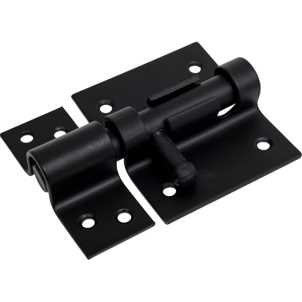 Изображение товара Дверной засов Домарт ЗД-60 черный для деревянных дверей и окон