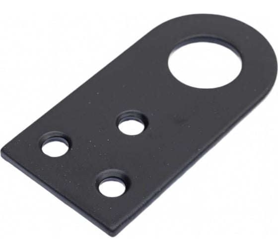 Изображение товара Прямая проушина Домарт 30x60 мм, черная 170935
