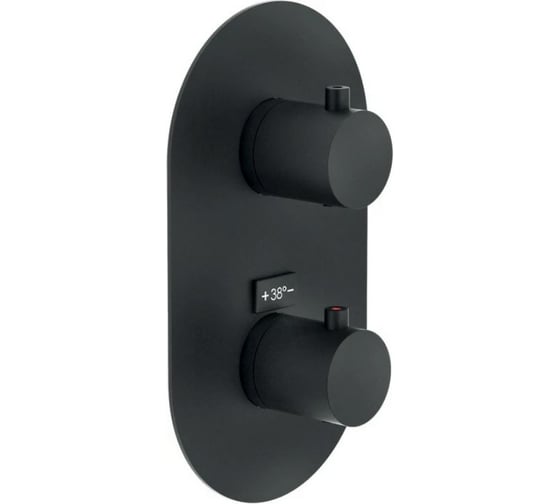 Изображение товара Термостатический смеситель для душа Nobili LIVE матовый черный WE00102/TBM 00000106786