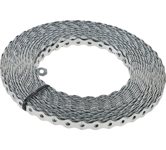 Изображение товара Перфорированная лента STARFIX волна, 0.7x12 мм, рулон 25 м SMP-08366-25